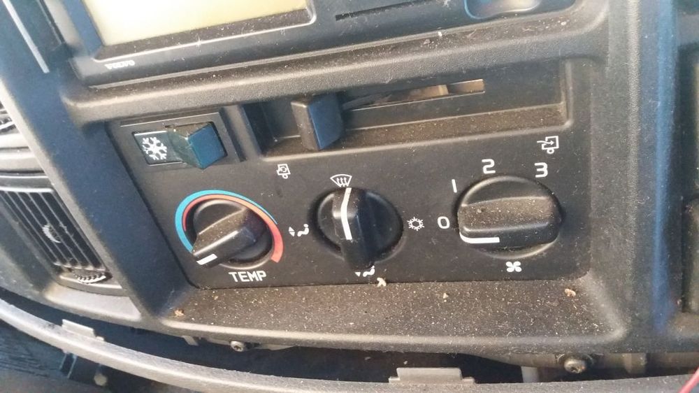 VOLVO VL PANEL STEROWANIA OGRZEWANIEM