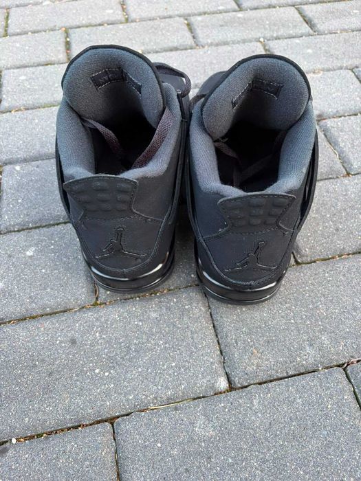 Nike Air Jordan 4 Black Cat – czarne sneakersy