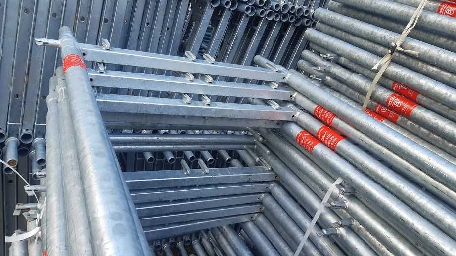 Rusztowanie Plettac 140m2 Nowe, Transport