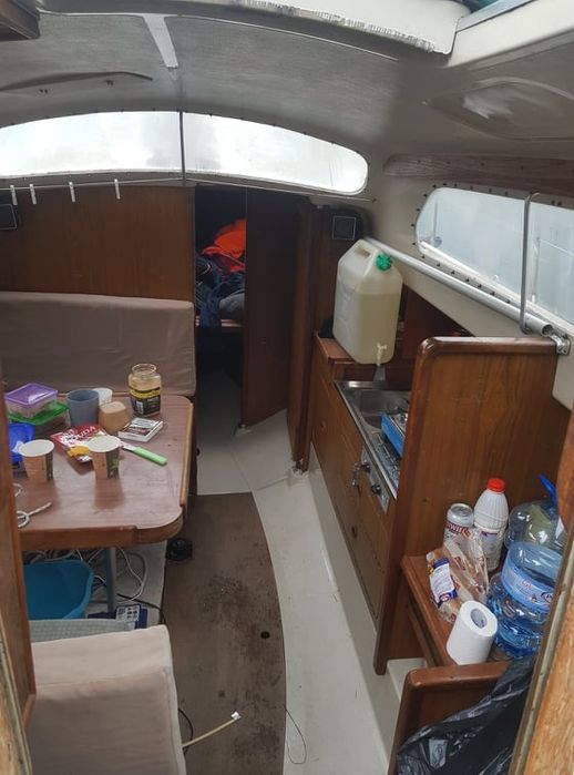 Jacht żaglowy łódź