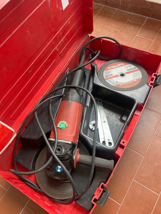 Hilti AG 230-24D 2400W – Rebarbadora Profissional Alemã 230mm