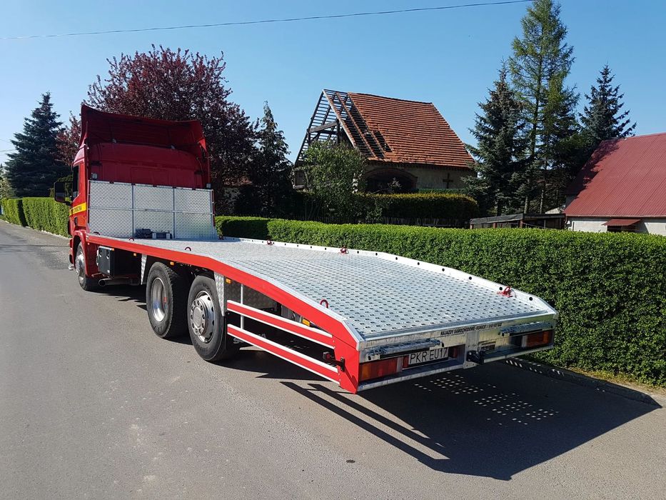 najazd ZABUDOWA daf XF CF 6x2 autolaweta