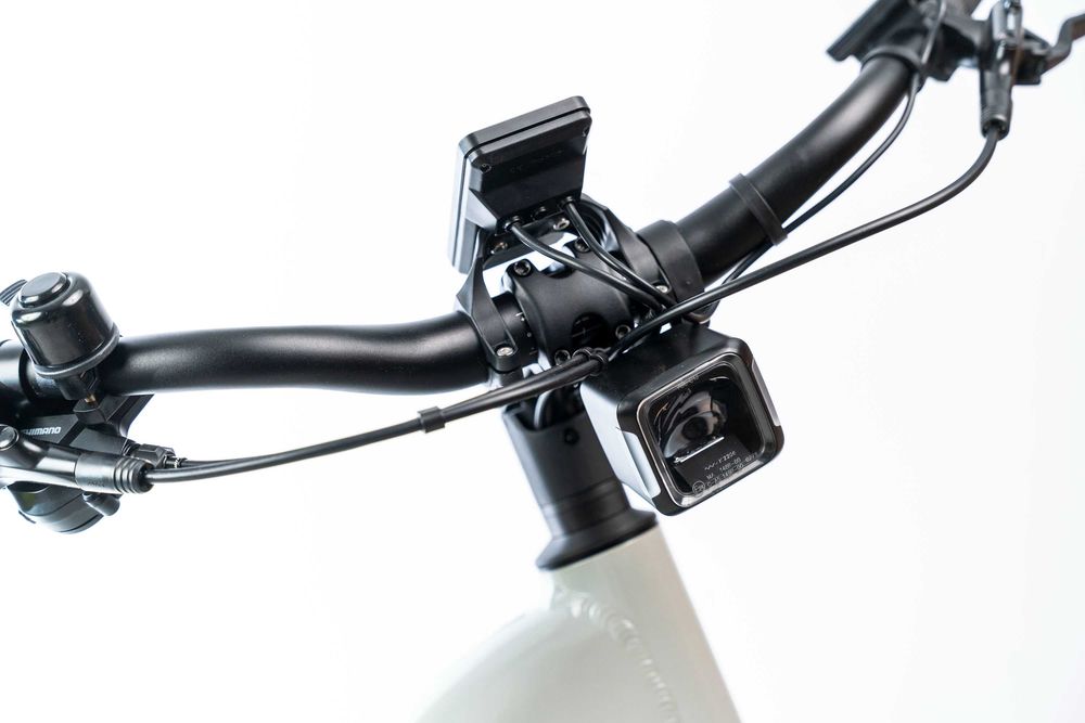 Nowy Rower Elektryczny Neon VIVID 1.0 szary promocja wyprzedaż kurier