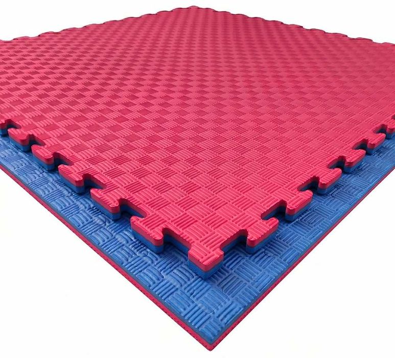 NOWA Mata piankowa puzzle 2 cm duża 1x1m do fitness, ćwiczeń, karate, pod basen, jacuzzi, tatami OUTLET