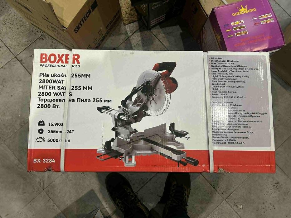 Piła ukośnica nowa gwarancja z laserem