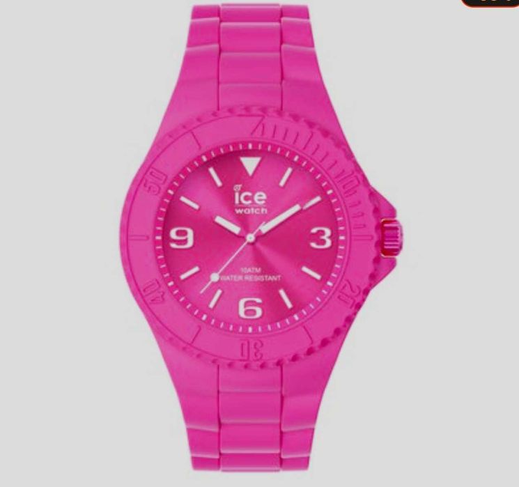 Ice-Watch - ICE  Damski różowy zegarek z silikonowym paskiem