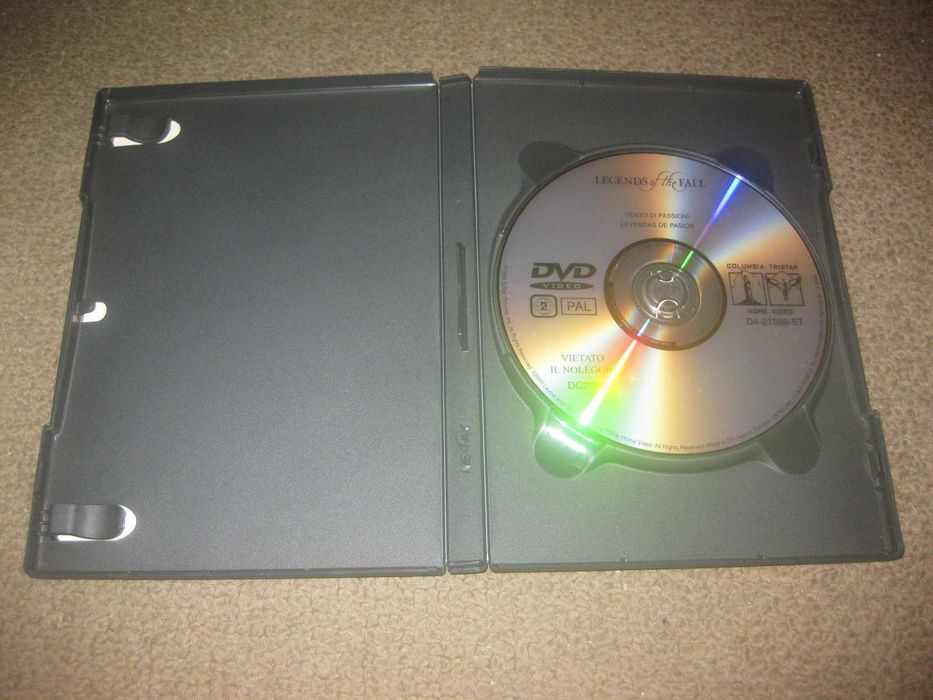 DVD "Lendas de Paixão" com Brad Pitt64585624844547122