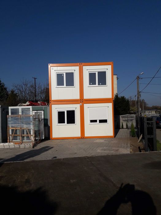 Kontener Biurowy (CENA BRUTTO) Socjalny Sanitarny Magazynowy Stróżówka