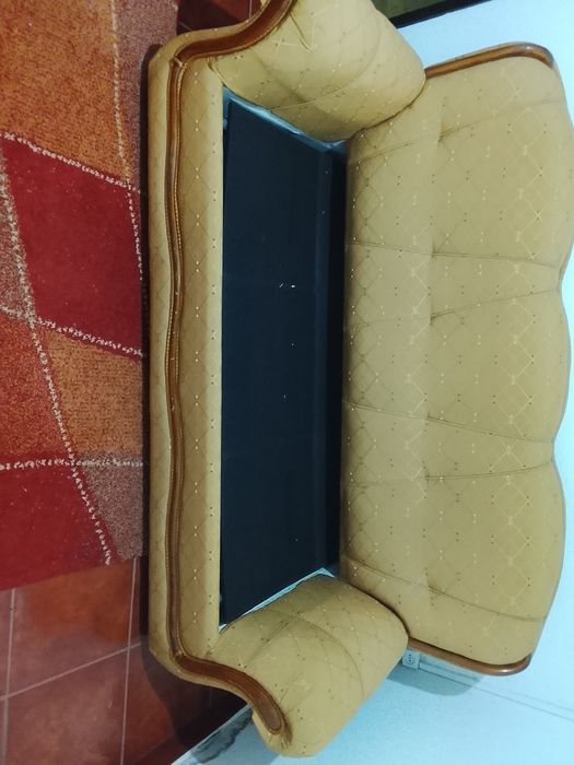 Conjunto de 3 sofá ,2 sofás pequenos,1 sofá grande de 3 lugares com cama