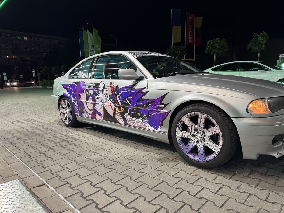 BMW e46 купе дріфт