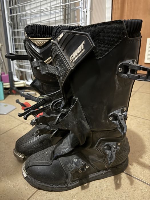 Мотоботи FOX Motion Black