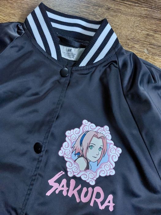 Satynowa kurtka bomberka Naruto HM 164
