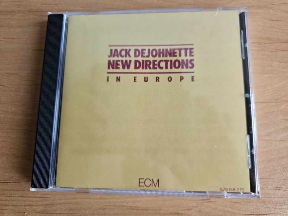 JACK DEJOHNETTE New Directions In Europe CD 1986 ECM NM Rzadkość na CD
