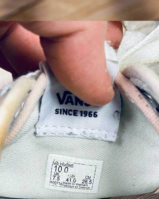 Buty Vans Old Skool pomarańczowe 41