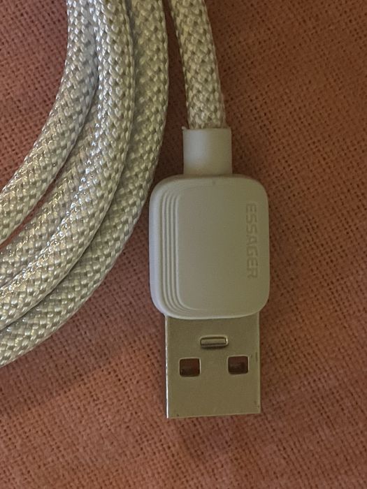 Kabel PD3.0/QC 4.0/SFC Essager 1m/7A 100W usb do usb-c