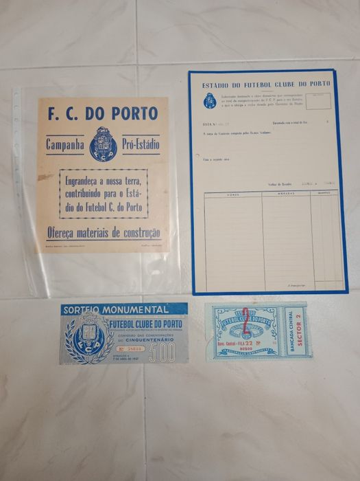 4 x Memorabilia Raras FC Porto