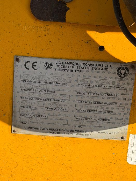 JCB Ładowarka teleskopowa 526-55