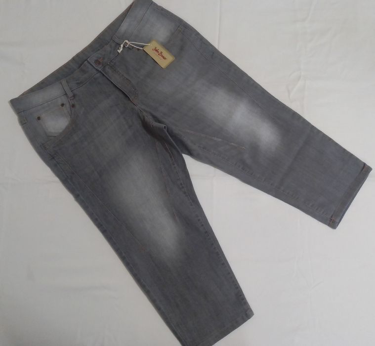 Новые,женские, джинсовые капри, бриджи 54-56-58 размер