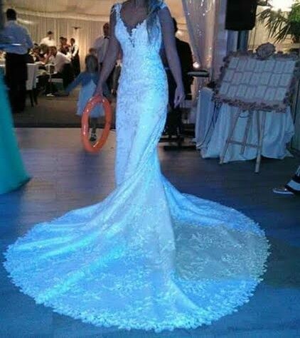 Vestido noiva Sereia em renda