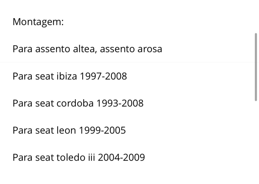 Luz matricula Seat - Golf - VW - Polo - canbus