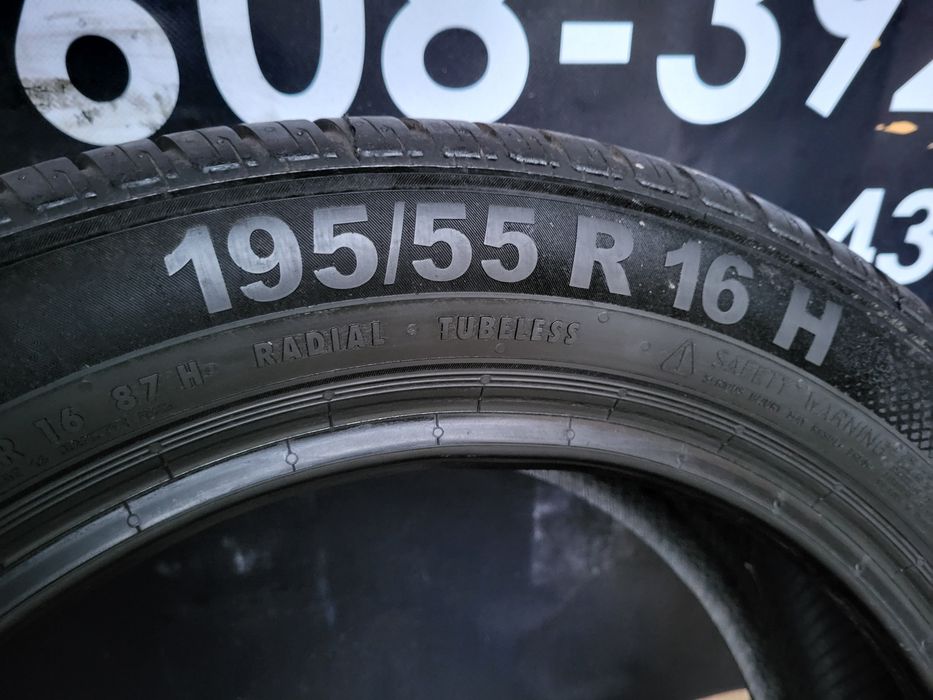 Opony letnie 195/55/16 Semperit 21rok 7,9mm