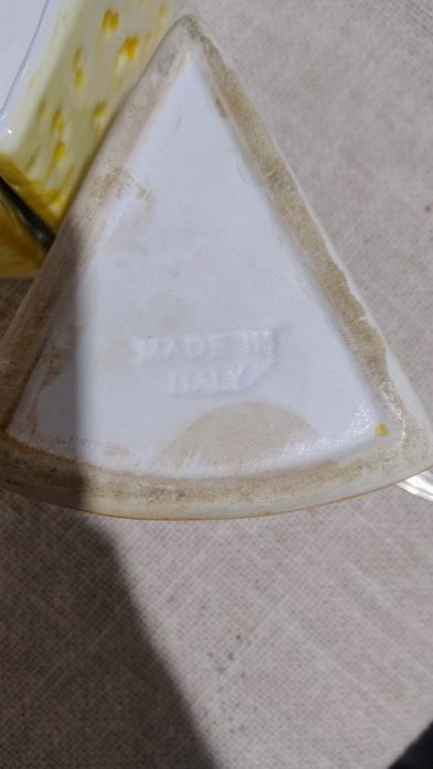 Банка для сиру пармезан BASSANO з мишею, вишукана італійська кераміка