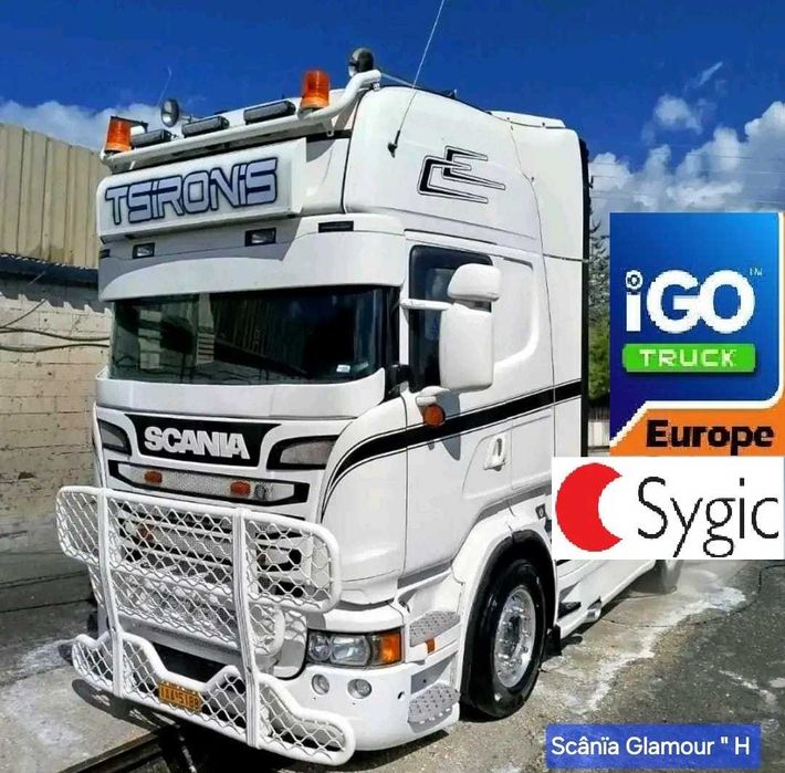 Samsung Tablet  - Nawigacja - IGO PrimoTruck TIR - Sygic Truck –ADR/ / Live traffic - Mapy 2026r