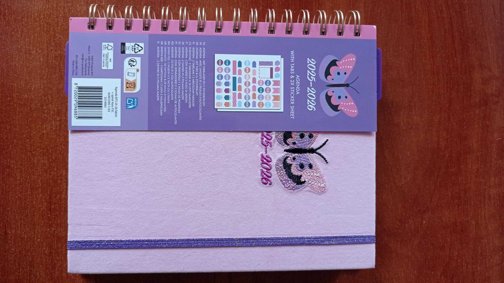 Kalendarz dla nauczycielki rok szkolny 2025/26