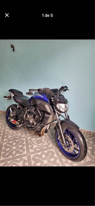 Yamaha MT07 35kw 2020