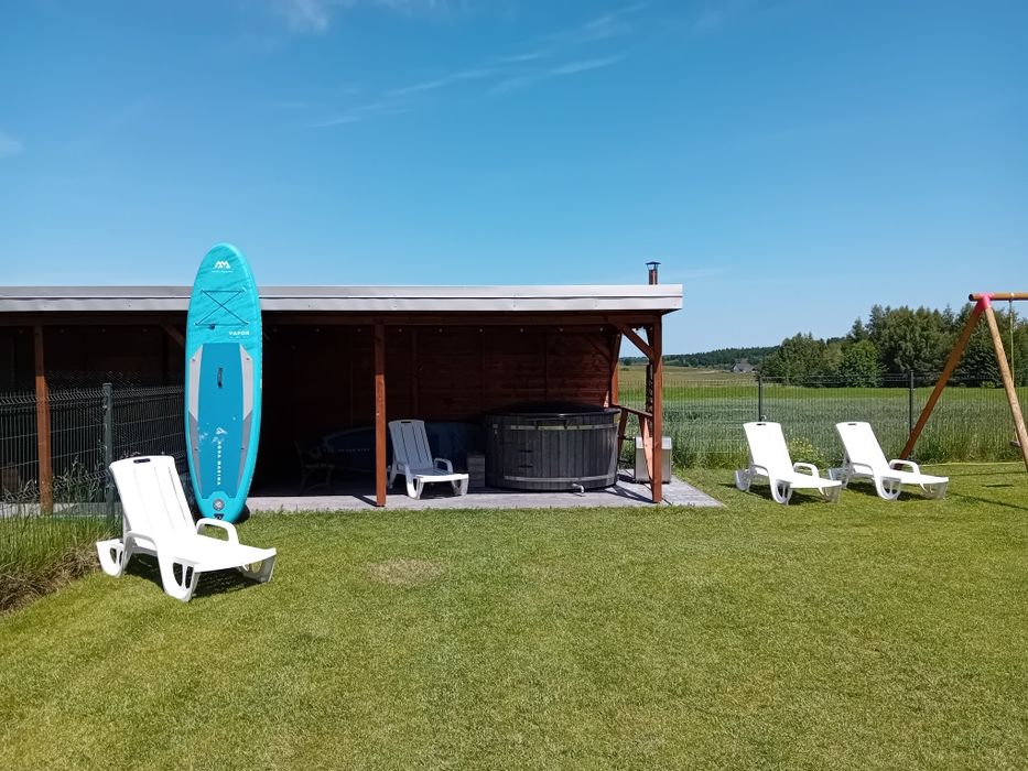 Domek na mazurach apartamenty Wilk Zając 6-12 osób jezio 200m.