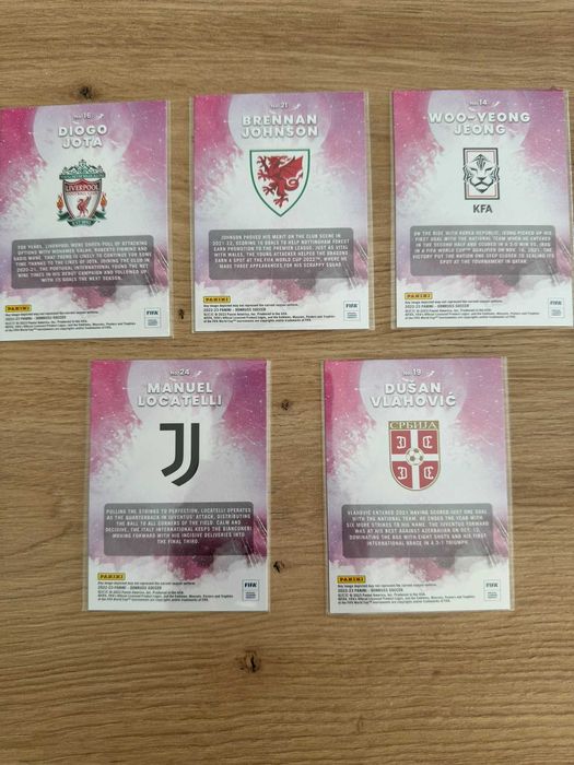 Panini Donruss 2022-23 - Zero Gravity - Jota, Locatelli, Vlahovic