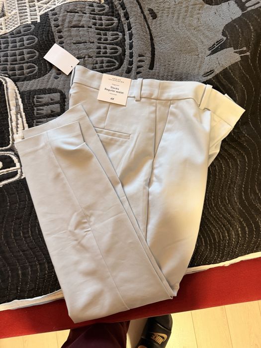 H&M baby blue spodnie cygaretki r. 40 /38