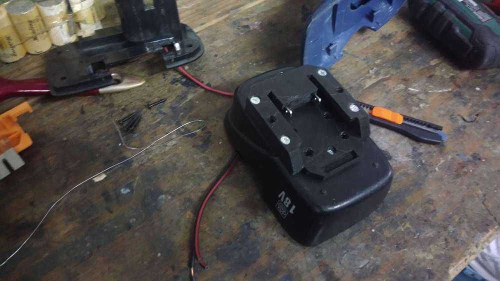 Adaptador Universal X20v P/Bat. Parkside " 3D PRINT ORIGINAL "