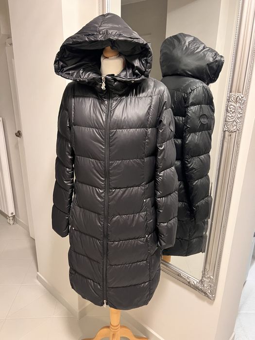 Ralph lauren  puchowa czarny płaszcz  damski M 38 wiosenny