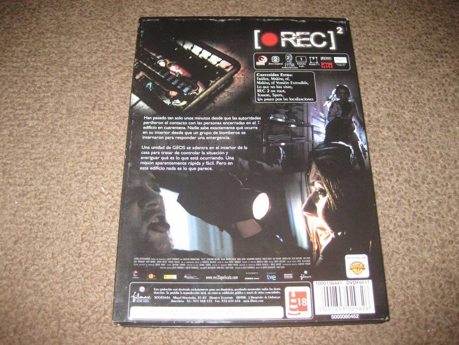 "REC 2" numa Edição Especial com 2 DVDs e em Slidepack!64551837270401121