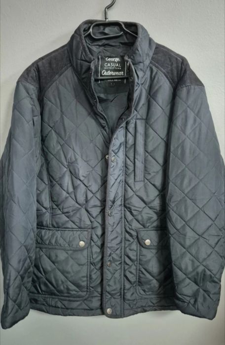 George Casual kurtka pikowana czarna rozm. L