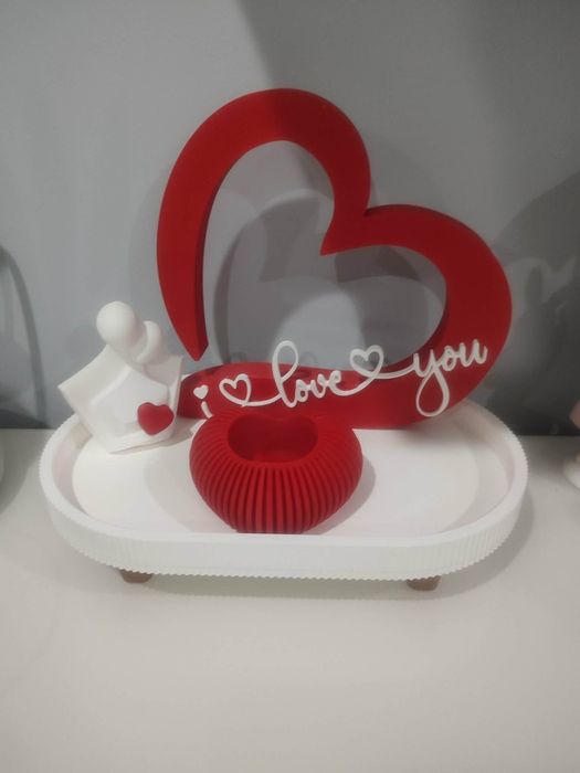 Coração I love you - Dia dos Namorados