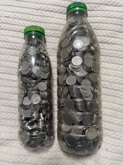 Монеты на вес 1, 2 копейки Украина