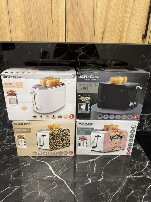 Тостер Silver Crest Тостер для хліба в ретро стилі