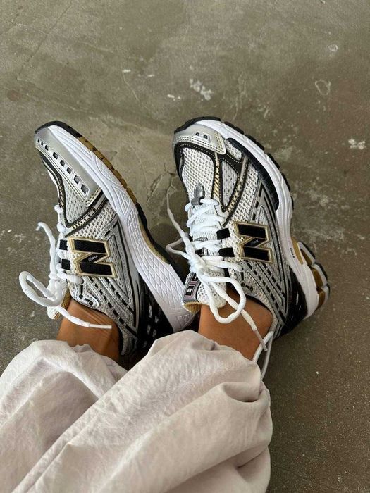 Кроссовки New Balance 1906R White Gold Silver/Кросівки Нью Беланс/NB