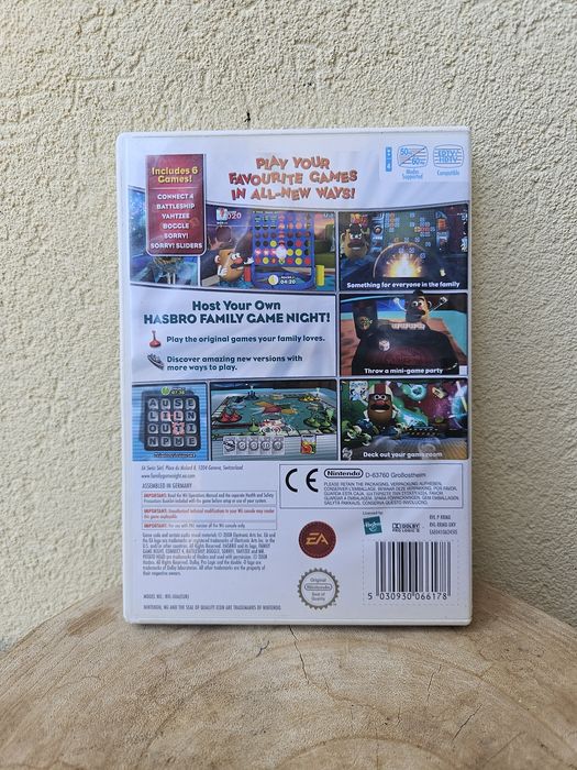 Hasbro Family Game Night - Nintendo Wii - Manual