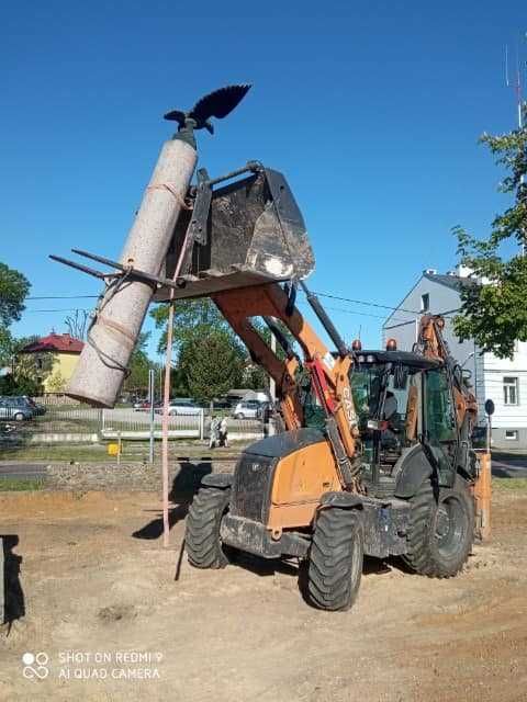 Usługi koparko ładowarka Parczew Koparka Parczew Minikoparka