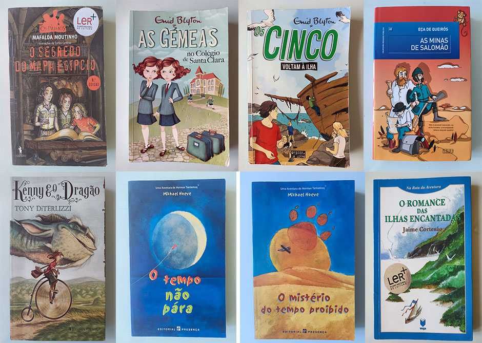 Vários Livros Juvenis entre 2,00€ e 3.50€ cada e PNL
