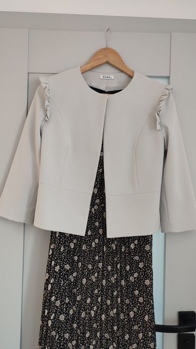 Marynarka szara wizytowa r 34