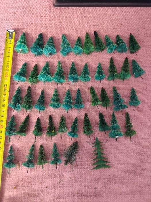 Дерева для макету залізничної дороги N2