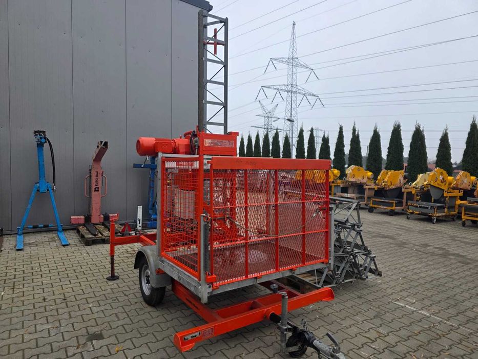 Winda budowlana Steinweg Optilift 500kg wciągarka koszowa