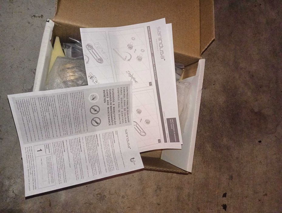 Sanindusa Torneira Base Arqua Cromada