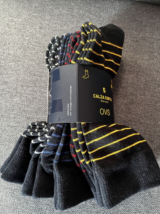 Skarpetki meskie 5pak 38-42 nowe ovs