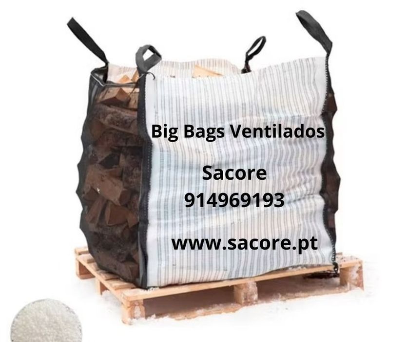 Big bags ventilados novos.
