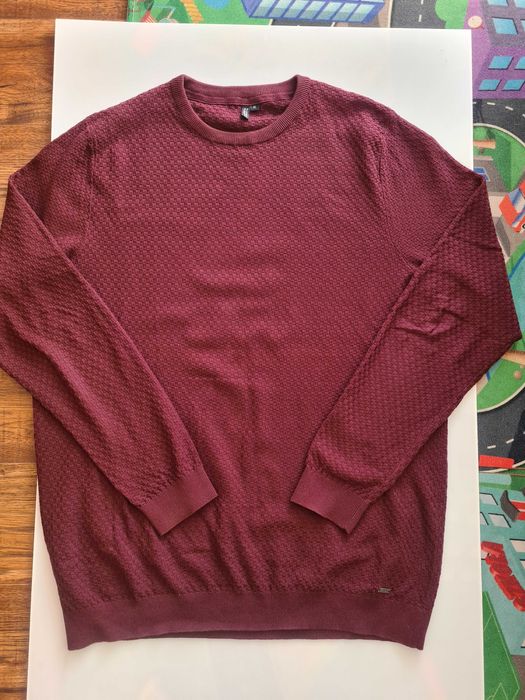 Sweter męski bawełna,  Hampton Republic r. XL